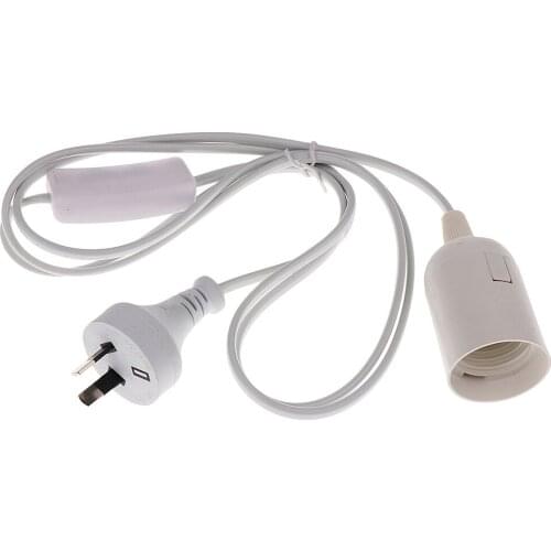 Lovoski Pendant Light Switch Cord Lights Socket Lamp Bulb Holder AU Plug