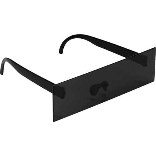 Fashion Glasses Photobooth Props Weeding Party Decoration Censor Bar Sunglasses Black Eye Covered Sunglasses Photo Booth Props