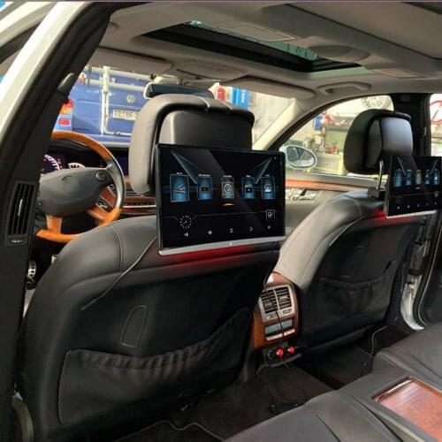 Best Car Headrest Monitor 12.5" IPS Android 9.0 4K 1080 HD 1080P Video IPS Touch Screen WIFI BT USB SD HDMI FM MP5 Video Player