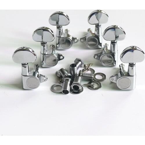Sell chrome color lp guitar machine heads 3+3 guitar tuners for electric and acoustic guitars