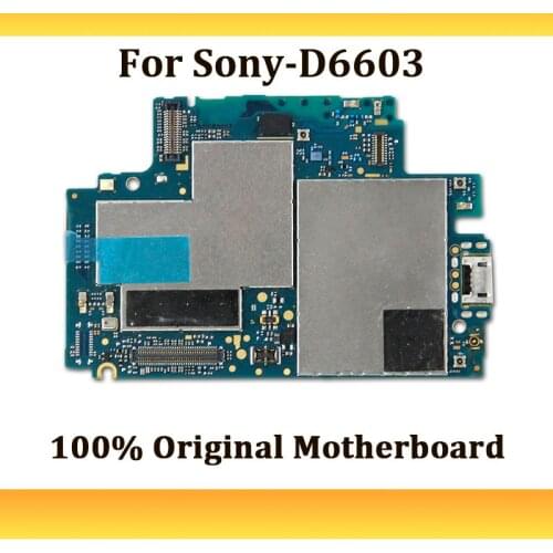 Original Unlocked Motherboard For Sony Xperia Z3 D6603 MainBoard,For Sony Xperia Z3 D6603 Logic Board,Free Shipping
