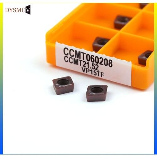 10PCS CCMT060204 VP15TF UE6020 US735 CCMT060208 Original insert inner round milling tool CNC blade tools Lathe cutter tools