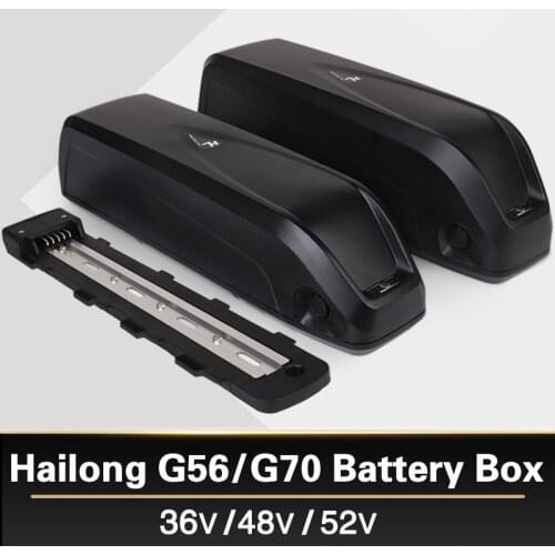 G56 G70 Battery Box HaiLong Battery Housing Down Tube downtube Battery Case For 21700 Cells 13S4P 18650 Cells 10S7P 13S5P 14S5P