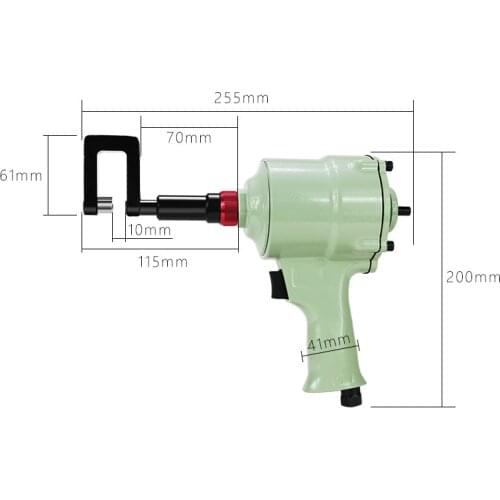 Pneumatic air crimper punch machine, air punching tool for Plasterboard Drywall Fastening Metal Studs