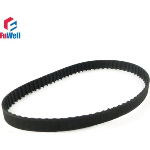 2pcs XL Timing Belt 350/352/356/360/364/370/372/376/380/382/384/390XL Timing Pulley Belt 10mm Width Rubber Belt