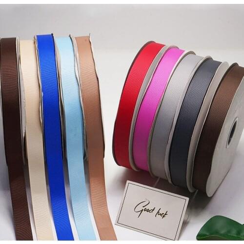 Solid Grosgrain Ribbon 2" 2.5" 3" 3.5" 4" Inch 50 57 63 75 89 100MM For Diy Dress Accessory