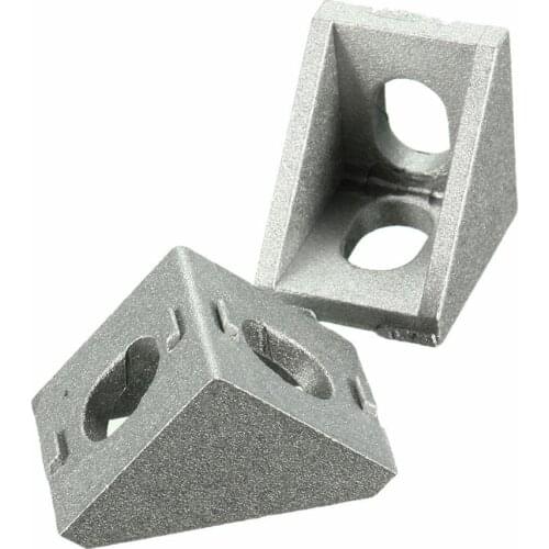 Aluminium Angle Corner Joint 20x20mm Right Angle Bracket Furniture Fittings 10pcs