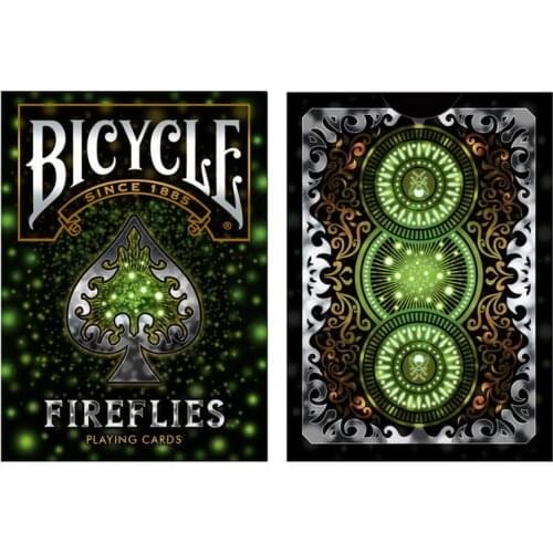 Bicycle Fireflie Playing Cards 88*63mm Paper Magic Category Poker Cards for Professional Magician