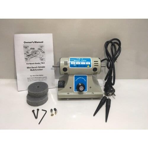 Rotary polishing machine Bench Lathe Motor For Jewelry Dental Lab Jewelers making Tools