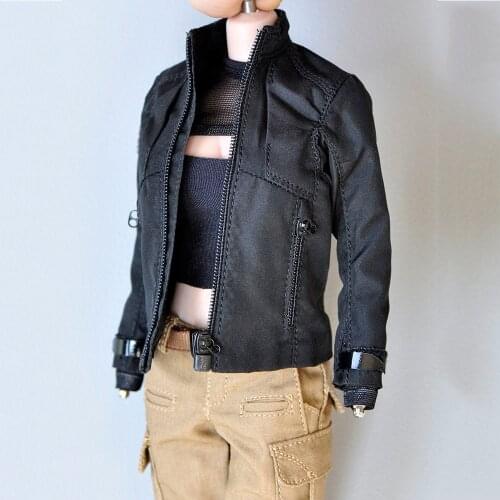 1/6 Scale Female Soldier Accessories Clothes Military Tactical Jacket Top Model for 12 Inches Action Figure