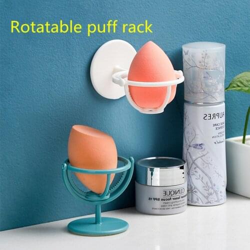 1PC Makeup Sponge Holder Sponge Organizer Puff Shelf Drying Rack Cosmetic Sponge Stand Holder Make Up Storage Tools