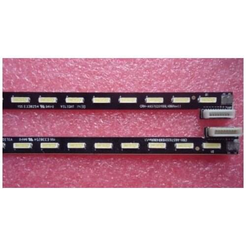 2 Pieces/lot LED strip 1555-R6500000-01LT-20T50328A CRH-A6570201106L486Rev1.1 7710-665000-L000 R000 66LED 718MM for 2 Pieces/lot