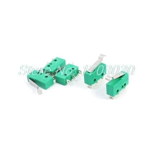5pcs KW4-3Z-3 SPDT NO NC Momentary Hinge Lever Limit Switch Microswitch
