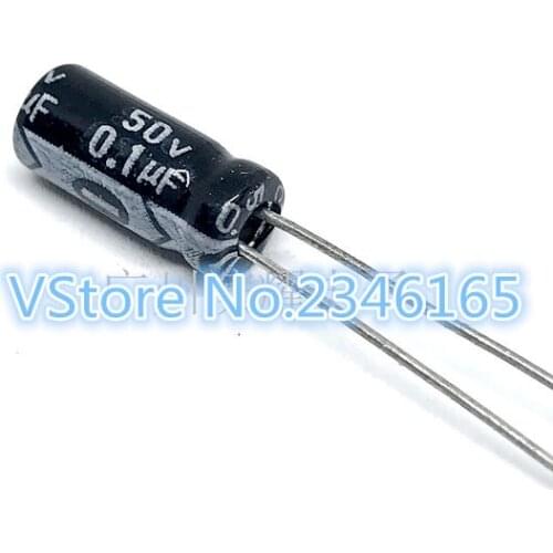 50PCS 50V0.1UF 5*11mm 0.1UF 50V 5*11