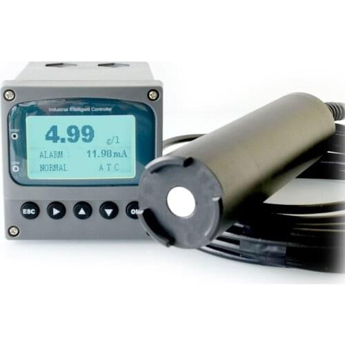 Real Time MLSS suspension analyzer Sludge Mud Concentration Meter Controller Industrial Monitor Relay 4~20mA RS-485 MODBUS