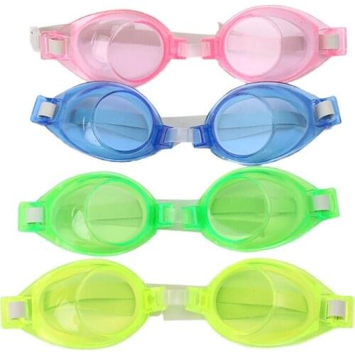 E56D Kids Children Silicone Waterproof Anti Fog Swim Pool Swimming Goggles Glasses