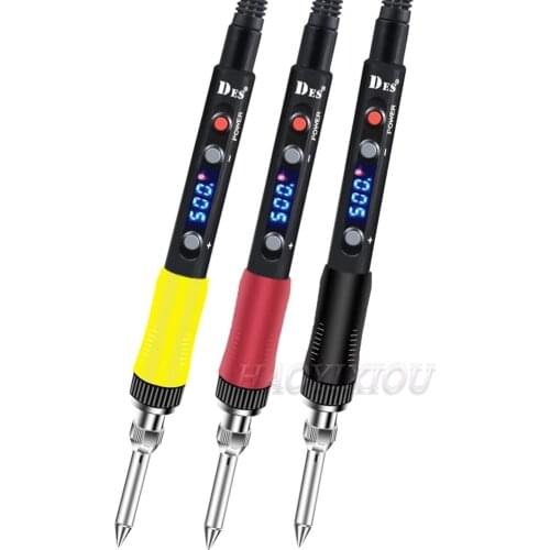 CXG DES electric soldering iron Constant temperature adjustable German digital display repair soldering pen welding tools 130W