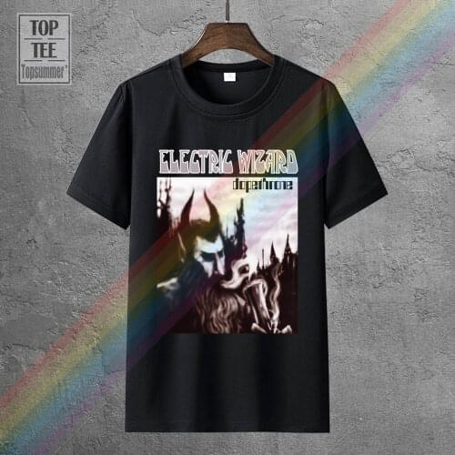 Electric Wizard T Shirt Dopethrone Tops Summer Cool Funny T Shirt