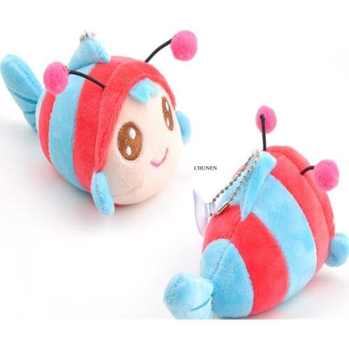 12CM Animal Toys , Fish Stuffed Plush Doll With Key Chain