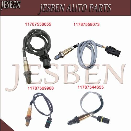 4x front rear 11787558055 11787558073 11787569968 11787544655 Lambda Probe Oxygen O2 Sensor for BMW E60 E61 E90 323i 523I 530I