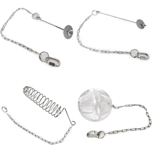 Stainless Steel Bird Hanging Feeder Chicken Hen Food Holder Skewer Foraging Toy