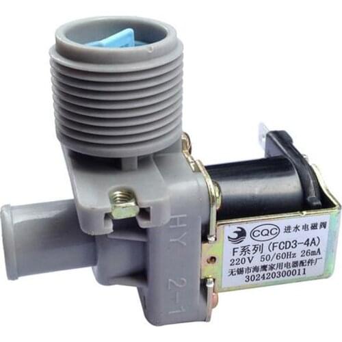 Original washing machine accessories water inlet solenoid valve F series (FCD3-4A) 220V 50 / 60Hz 26mA