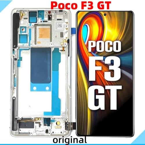 Original AMOLED Screen For Xiaomi POCO F3 GT 6.67'' LCD Display +Touch Panel Digitizer Assembly Parts