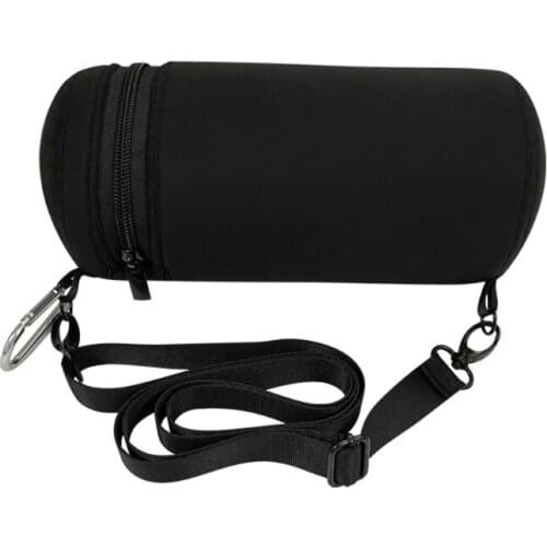 P82F Outdoor Travel Carrying Case Bag Elastic Rubber Cover for J-B-L Charge 5 Wireless Bluetooth Speaker Cases