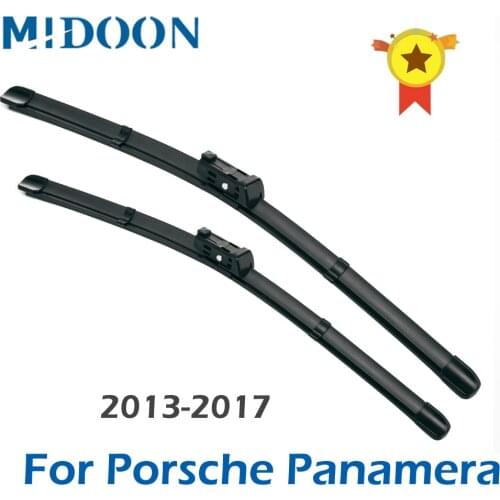 MIDOON Wiper Front Wiper Blades for Porsche Panamera 970 971 2013-2017 Windshield Windscreen Front Window 24"+20"