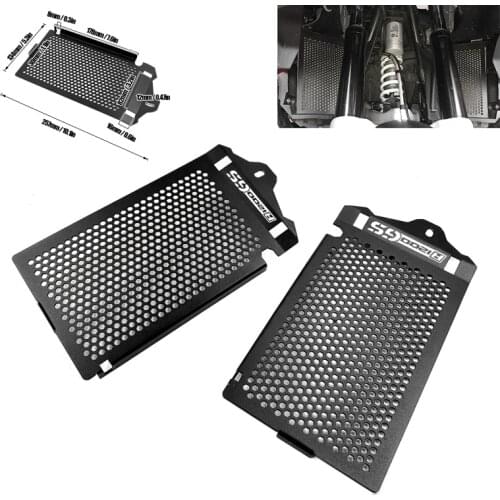 For BMW R1200GS LC Adventure LC 2013-2019 Motorcycle Radiator Protective Cover Guards Radiator Grille Cover Protecter R 1200 GS