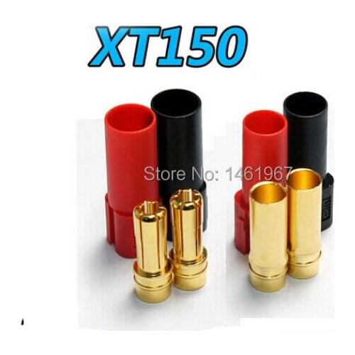 2 Pairs XT150 Banana Plug Huge Instance Current 150A 6.0mm