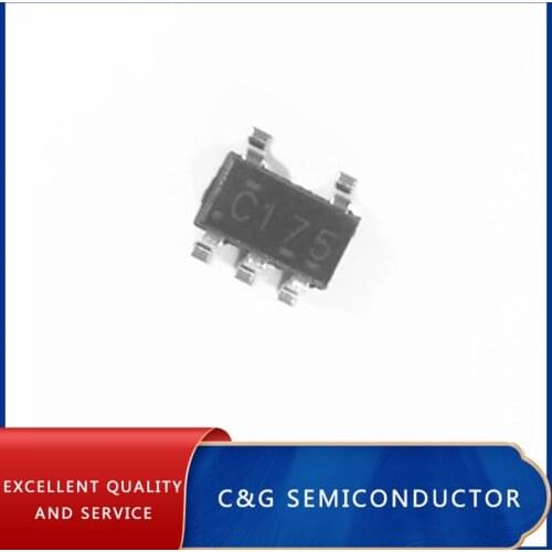 50pcs SN74LVC1G17DBVR 74LVC1G17 SN74LVC1G17DBV marking C175 SOT23-5 Flip-flop chip IC ZJ