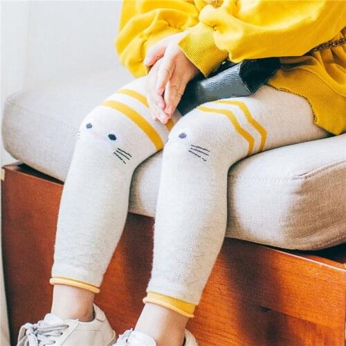 Kids Girls Leggings Spring Summer Cartoon Printed Children Trousers Girl Casual Pencil Pants Cute Toddler Leggings Girl Clothes