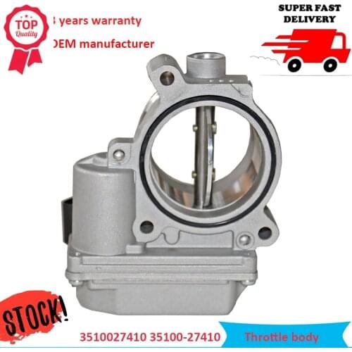 OE# 3510027410 35100-27410 Diesel Throttle Body Assembly with Motor and TPS For Hyundai Santafe Sonata Tucson Elandtra Kia