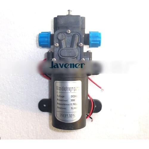 12V DC Electric Mini Diaphragm pump self-priming booster pumnp low traffic for garden cooling car washer 45W 240L/H T11