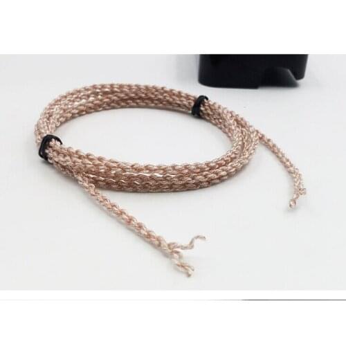 Copper silver alloy music ribbon Wiston 28 core 7N single crystal grain copper occ 4 shares preparation diy headphone cable 20M