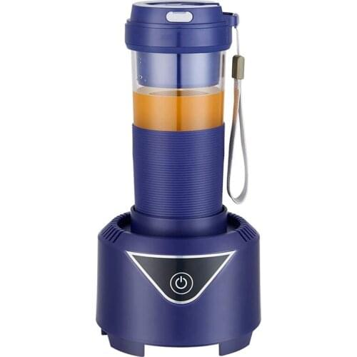 Electronic Cooling Personal Blender,Smoothies Juicer, Rechargeable Mini Size Cooling Blender,for Home Office Travel