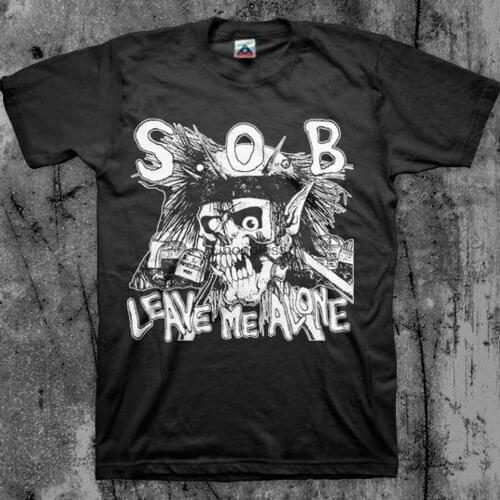 S.O.B. t shirt grindcore thrashcore band(2)