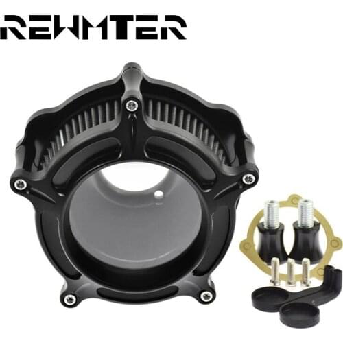Motorcycle Air Cleaner Grey Intake Filter Fit For Harley XL Sportster 91-17 Touring 2000-2007 Road Glide 08-16 Softail 2018