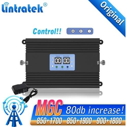 Control Cellular Signal Repetidor 850 1900MHz 2G 3G 4G Signal UMTS Amplifier Signal Dual Band CDMA Repeater WCDMA PCS Booster