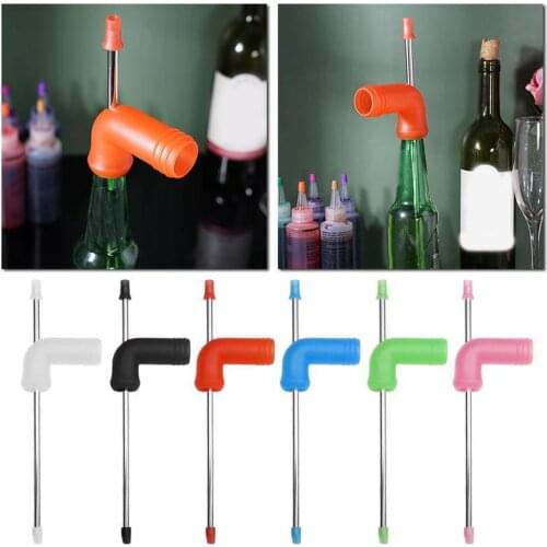 16*32cm Beer Snorkel Straw Beer Dispenser Beer Bong Funnel Slammer Drinking Beer Bar Tools Party Game Supply Beer Snorkel Straw