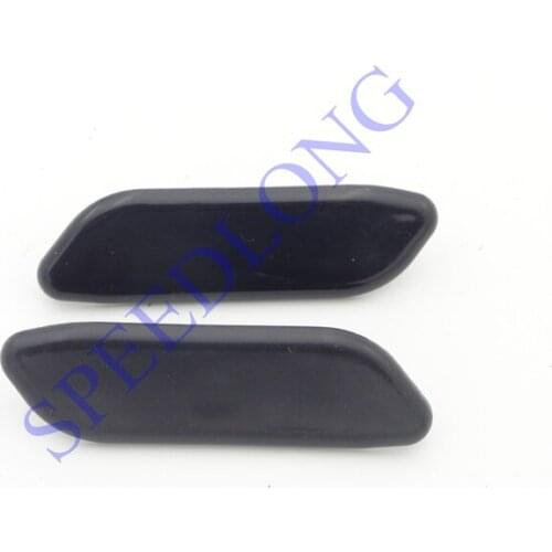 2 Pcs/Pair Front bumper headlight headlamp washer jet nozzle cover cap RH and LH for Honda Accord 2009-2010