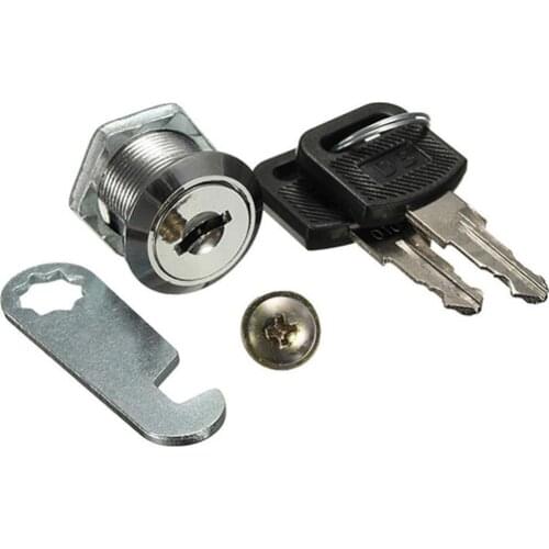 Zinc Alloy Cam Locks 16mm 20mm Filing Cabinet Mailbox Drawer Cupboard Locker