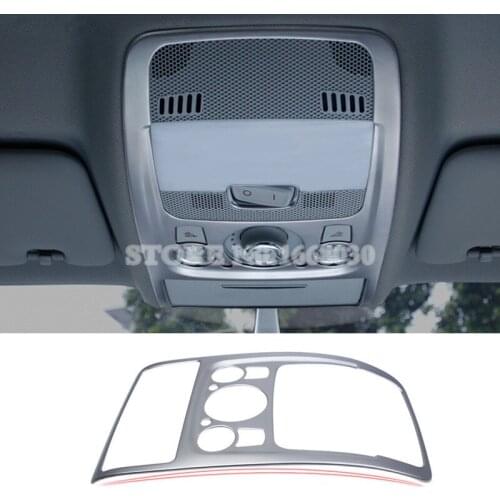 For Audi A4 S4 Interior Front Reading Light Lamp Cover Trim 2009-2015 Car accesories interior Car decoration
