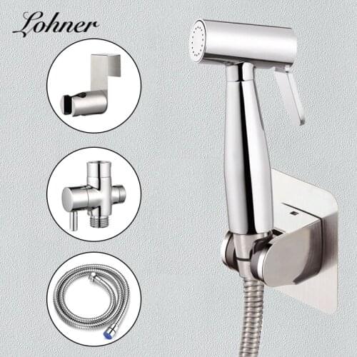 Draagbaar Handheld Bidet Nozzle Spray Sprayer Set Wc Portatil Toilet Accessories Vaginal Butt Cleaner Regadera Ano Clean Ass