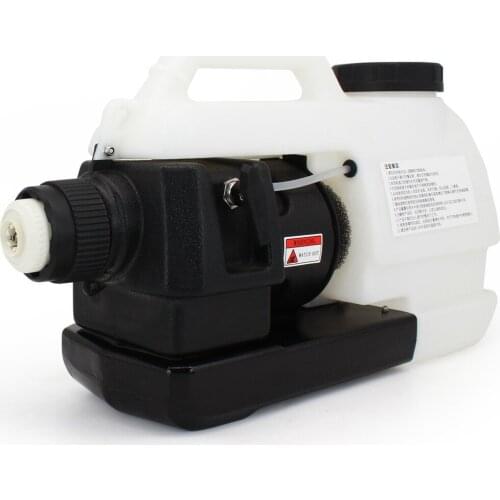 5L Portable Electrostatic Fogger Sprayer Lithium Battery Rechargeable ULV Cold Mist Machine for School Of for School Office Home