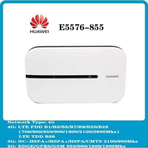 HUAWEI Unlocked LTE Cat4 150mbps WIFI E5576 E5576-855 4G Mobile Hotspot Pocket WiFi Router 3G 4G mobile wireless Mifi
