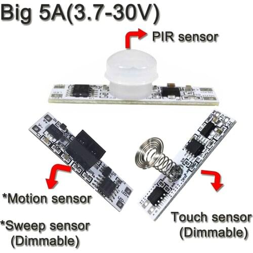 IR sensor switch DC 12V/24V IR Hand Wave Sensor Switch 10A Hand Sweep Switch 10cm Sense Distance