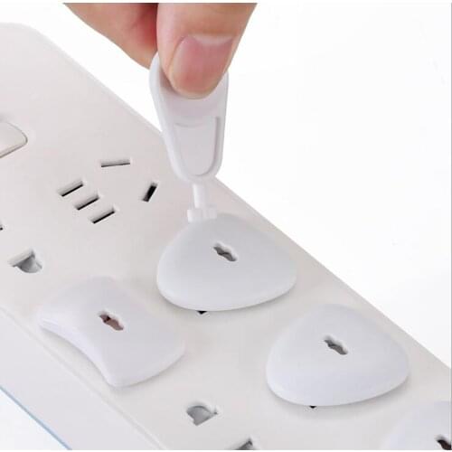 Socket cover and power socket cover protect babies from accidental electric shock,50pieces,Two-pin socket cover