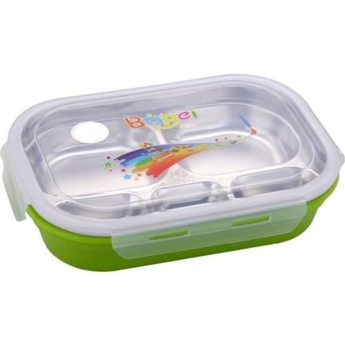 LunchBoxes by IreVoor- Lunch Box with Removable Stainless Tray 5-Compartment Lunch Container for Kids&Adults (00184)
